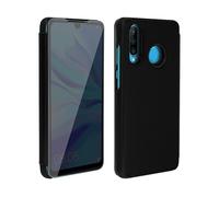 AVIZAR Mirror CUSTODIA per Huawei P30 Lite XL, Nero