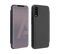 AVIZAR Mirror CUSTODIA per Samsung Galaxy A70, Nero