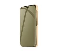 AVIZAR MIRRORGLAM CUSTODIA A LIBRO per Samsung Galaxy S24, Dorato