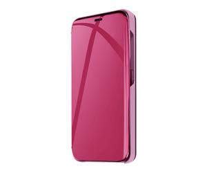 AVIZAR MIRRORGLAM CUSTODIA A LIBRO per Samsung Galaxy S24, Viola scuro