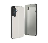 AVIZAR MIRRORGLOW CUSTODIA A LIBRO per Samsung Galaxy M55, Argento