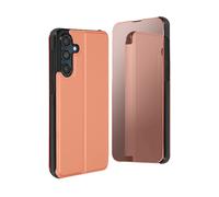 AVIZAR MIRRORGLOW CUSTODIA A LIBRO per Samsung Galaxy M55, Rosa champagne