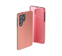 AVIZAR MIRRORVIEW CUSTODIA A LIBRO per Samsung Galaxy S26 Ultra, Rosa champagne
