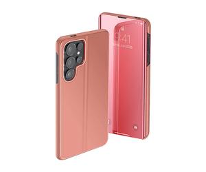 AVIZAR MIRRORVIEW CUSTODIA A LIBRO per Samsung Galaxy S26 Ultra, Rosa champagne