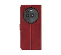 AVIZAR Multi-function Portafoglio CUSTODIA A LIBRO per Nothing Phone 3a Pro, Rosso