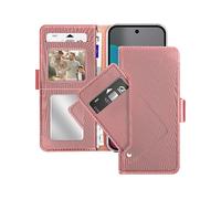 AVIZAR Multi Portafoglio CUSTODIA A LIBRO per Google Pixel 10 / Pixel 10 Pro, Rosa champagne