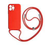 AVIZAR Neckshell CUSTODIA per Apple iPhone 13 Pro, Rosso