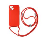 AVIZAR Neckshell CUSTODIA per Apple iPhone 13, Rosso