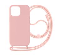 AVIZAR Neckshell CUSTODIA per Apple iPhone 15 Pro Max, Rosa chiaro