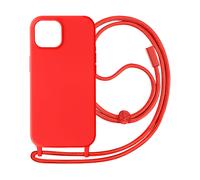 AVIZAR Neckshell CUSTODIA per Apple iPhone 15, Rosso