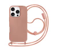 AVIZAR neckshell CUSTODIA per Apple iPhone 16 Pro Max, Rosa champagne