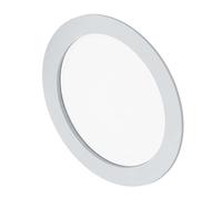 Avizar, Pannello LED 3W Incassato Formato Rotondo 16.7cm 50000 Ore, Bianco
