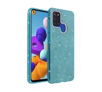 AVIZAR Papay COVER per Samsung Galaxy A21s, Blu