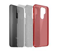 AVIZAR Papay COVER per Xiaomi Redmi 9, Rosso