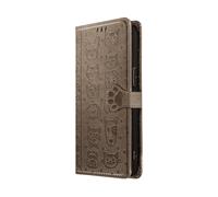 AVIZAR PAW CUSTODIA A LIBRO per Apple iPhone 16e, Grigio