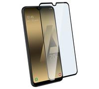 Pellicola protettiva in vetro temperato nero Avizar per Samsung Galaxy A20e