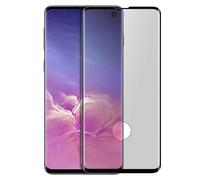 Pellicola Schermo Galaxy S10 Vetro Temperato Trasparente Bordo Nero