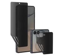 Avizar, Pellicola Schermo per Galaxy Z Flip 8 Interno / Esterno Privacy, Nero