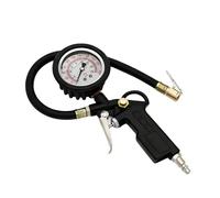 Avizar, Pistola di gonfiaggio manuale con manometro preciso per pneumatici, Nero