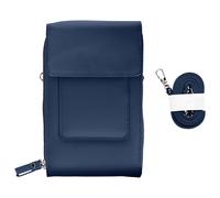 Avizar, Pochette a tracolla 130 cm per smartphone in similpelle chiusura a zip