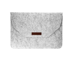 Avizar, Pochette Tablet / PC 13 Pollici in Feltro Interno Soft Touch, Grigio