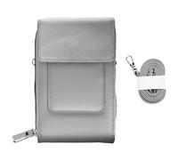 Avizar, Pochette tracolla 130 cm per smartphone similpelle chiusura a zip