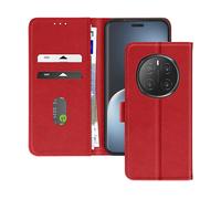 AVIZAR Portafoglio chesterfield CUSTODIA A LIBRO per Honor Magic 7 Pro, Rosso
