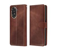 AVIZAR Portafoglio folio CUSTODIA A LIBRO per Xiaomi Redmi A5, Marrone