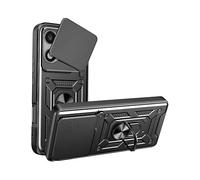 Avizar, Custodia Honor 400 Lite Anello Magnetico Protezione Fotocamera, Nero