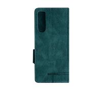 AVIZAR PRECIOUS CUSTODIA A LIBRO per Sony Xperia 10 VI, Verde scuro