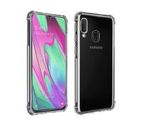 AVIZAR Premium 360° COVER per Samsung Galaxy A40, Trasparente