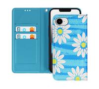 AVIZAR PRINT CUSTODIA A LIBRO per Apple iPhone 16e, Blu
