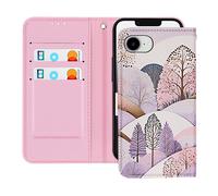 AVIZAR PRINT CUSTODIA A LIBRO per Apple iPhone 16e, Multicolore