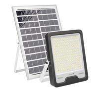 Avizar, Proiettore Solare LED 20W Batteria 25000mAh per Illuminazione Esterna
