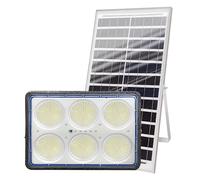 Avizar, Proiettore Solare LED Esterno 9000K con Rilevamento Automatico, Grigio