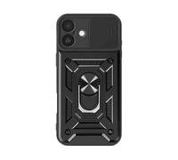 AVIZAR Protectorring COVER per Apple iPhone 16, Nero
