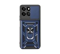 AVIZAR Protectorring COVER per Honor 200 Smart, Blu notte