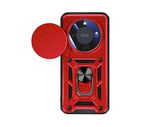 AVIZAR PROTECTORRING COVER per Honor Magic 8 Lite, Rosso
