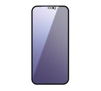 Avizar, Proteggischermo per iPhone 12 Mini vetro temperato anti luce blu, Nero
