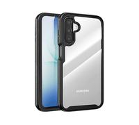 AVIZAR Protettiva 180BKGA17 Cover per Samsung Galaxy A17, Nero trasparente