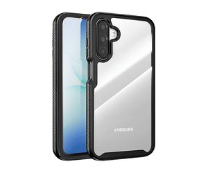AVIZAR Protettiva 180BKGA17 Cover per Samsung Galaxy A17, Nero trasparente