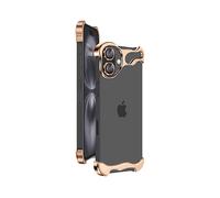 AVIZAR Protettiva ADIV-GD-16R Cover per Apple iPhone 16, Dorato