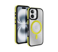 AVIZAR Protettiva ASPA-YL-16R Cover per Apple iPhone 16, Giallo