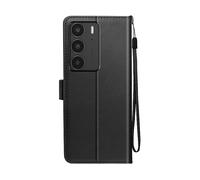 AVIZAR Protettiva BACK-217037 Custodia a libro per Realme 14x, Nero