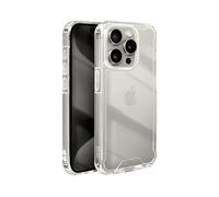 AVIZAR Protettiva BAZIK-15P Cover per Apple iPhone 15 Pro, Trasparente