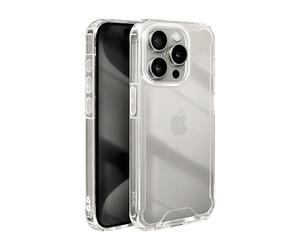 AVIZAR Protettiva BAZIK-15P Cover per Apple iPhone 15 Pro, Trasparente