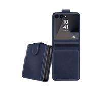 AVIZAR Protettiva CHESTER-BL-ZFL7 Custodia a libro per Samsung Z Flip 7, Blu