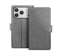 AVIZAR Protettiva CHESTER-GY-17P Custodia a libro per Apple iPhone 17 Pro, Grigio
