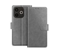 AVIZAR Protettiva CHESTER-GY-A5P Custodia a libro per Oppo A5 Pro, Grigio