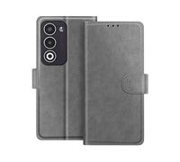 AVIZAR Protettiva CHESTER-GY-A5R Custodia a libro per Oppo A5, Grigio